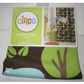 Circo Kids Shower Curtain 72 x 72 monkey giraff...