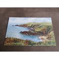 Valentines Postcard, Lizard Light Housel Bay Co...