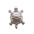 Pack Of 2] Silver Finish Turtle Hook 6""
