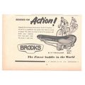 J B BROOKS LTD of BIRMINGHAM bicycle saddle :- ...