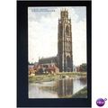 Lincolnshire BOSTON Church Postcard by Celesque...