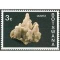 Botswana QEII 1974 Minerals 3c Quartz Unmounted...
