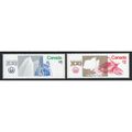 Canada Sg836 - Sg837 OLYMPIC GAMES SET FRESH MN...