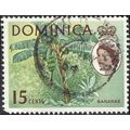 DOMINICA, FRUIT, Bananas, green 1968, 15c