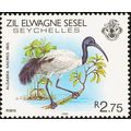 Zil Elwannyen Sesel 1983 2r75 Sacred Ibis Unmou...