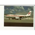 Aviation MARTINAIR AIRBUS A310-203C Postcard by...