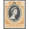Northern Rhodesia QEII 1953 Coronation Mounted ...