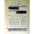GOODMAN MFG COMPANY 1928 coal mining locomotive...
