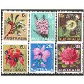 Australia 1968-71 State Flowers Set SG420-425 U...
