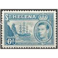 St Helena 1938 SG136 6d Light Blue Mounted Mint...