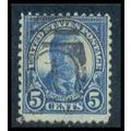 Used 637 5c Theodore Roosevelt Average M09167