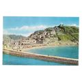 THE BEACH, LOOE, CORNWALL unused vintage postca...