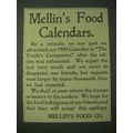 1900 Mellin's Food Ad - Calendars