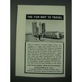1965 Airstream Travel Trailer Ad - The Fun Way ...