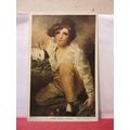 A BOY WITH A RABBIT by Sir H Raeburn unused vin...