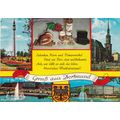 Dortmund Multiview Germany Postcard unused VGC