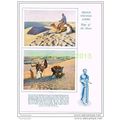 CAMELS IN THE FRENCH SAHARA, BOOK ILLUSTRATION,...