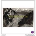 COL DES ARAVIS ET VUE SUR LE MONT-BLANC, FRANCE...