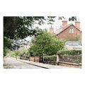 ptc8481 - Yorks' - Early view of Houses along A...