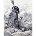 WOLF TURNED SHEPHERD 1885 Gustave Doré - Jean d...