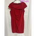 Tahari Arthur S Levine Women's Size 16 Red Off-...