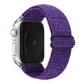 Solid Colour Nylon Watchband For Apple Watch Se...