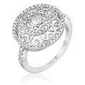 5 Ct Interlocking Circles Ring with CZ