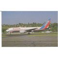 Lan Chile Boeing B767 216ER Aircraft Postcard (...