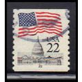 Used 2115av 22c U.S. Flag Fine CNS 22 PA5800