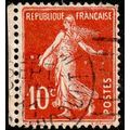 France 1906 Seed Sower 10c Used Stamp