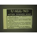 1909 Manufacturing Co. U-All-No After Dinner Mi...