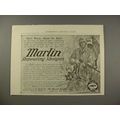 1909 Marlin Repeating Shotgun Gun Ad - Don't Worry