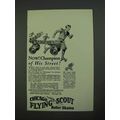 1931 Chicago Flying Scout Roller Skates Ad - Ch...