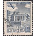 POLAND, AIR, Ilyushin II-12 over Warsaw, blue 1...