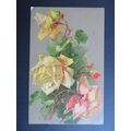 C Klein Artist Signed Floral Vintage Postcard #2