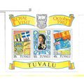 Tuvalu.1982 Royal Visit Mini Sheet.Mounted Mint...