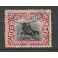 GUATEMALE 1902 UPU 2c BLACK & RED J RUFINO STAT...