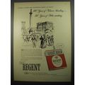 1956 Regent Cigarettes Ad - Inherent in every new pleasurable Regent you smoke