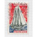 POLYNESIA 1966 FRENCH FRANCE ANCIENT SHIPS SCHO...