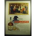 1958 Courvoisier Cognac Ad - Napoleon Recoit a Erfurt le Baron de Vincent