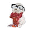 Iron On Patch Cartoon Dog Sew Badge Embroidered...