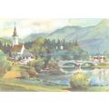 D097132 Jaka Torkar. Bohinj. Slovenija Jugoslav...