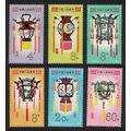China Palace Lanterns 6v 1981 MNH SG#3039-3044