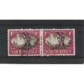 SouthAfrica.SG108 1d "Victory" Pairs.Fine Used....