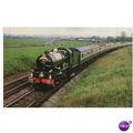 Railway Postcard GWR 6000 King George V Great W...