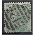 1863 SG101 1/- Green Good Used "II"...