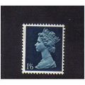 1967 GB Q.E.11 1/-6 GREENISH BLUE DEEP BLUE mnh...
