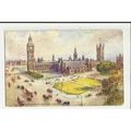 A3 LONDON Parliament Square Valentine "Art Colo...