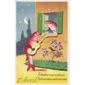 CARTE POSTALE - 1 er AVRIL - REF 1