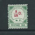 New Zealand stamps sgd1 hm sg d1 postage due